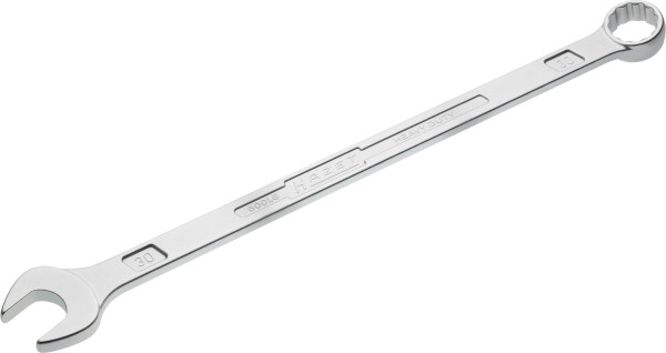 Hazet ringnyckel, extra lång, slimmad design, extern dubbel sexkantsdragprofil, 30 mm, 600LG-30