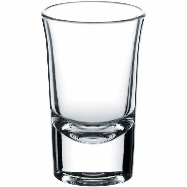 Pasabahce snapsglas 0,04 liter, Ø 44 mm, höjd 71 mm, PU: 12 st, GL1201040