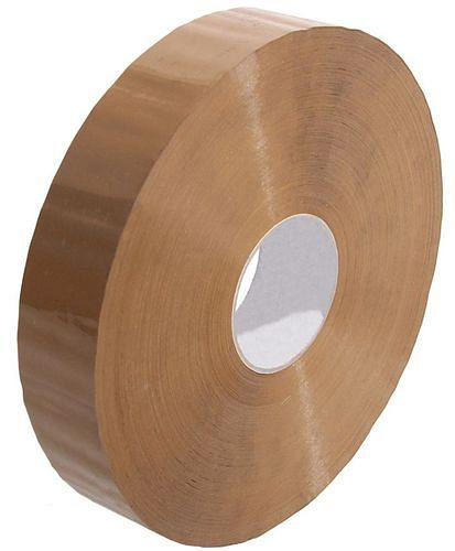 TransPak tejp PP som stor rulle, brun, 50 mm bred x 990 m, tjocklek 45µ, förpackning: 6 rullar, 299517