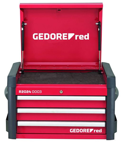 GEDORE röd verktygslåda WINGMAN 3 lådor 446x724x470, 3301696