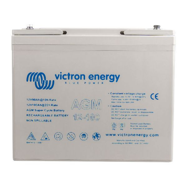 Victron Energy AGM 12V 100Ah Super Cycle Battery C20, 2-67-012245