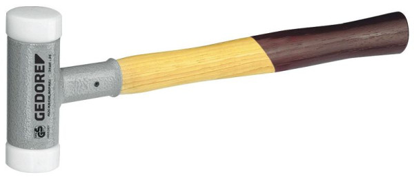 GEDORE icke-återskjutande mjukt hammare, hickory handtag, 50 mm, 8868740