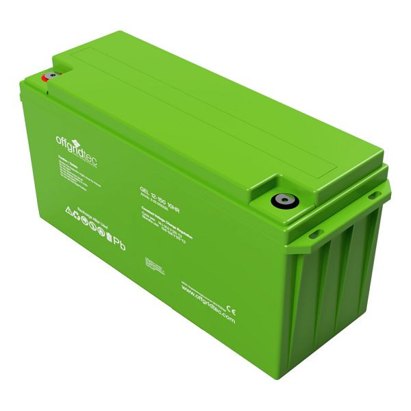 Offgridec 150Ah C20 GEL batteri 12V, 2-01-013335