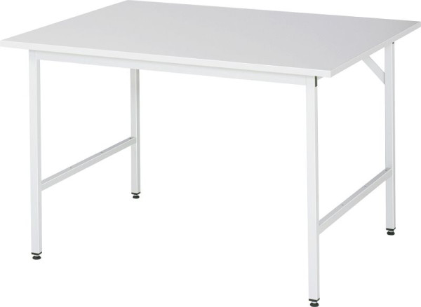 RAU Jerry serie arbetsbord (3030) - höj- och sänkbar, melaminplatta, 1250x800-850x1000 mm, 06-500M10-12.12